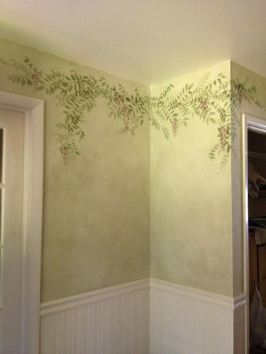 Wisteria Mural