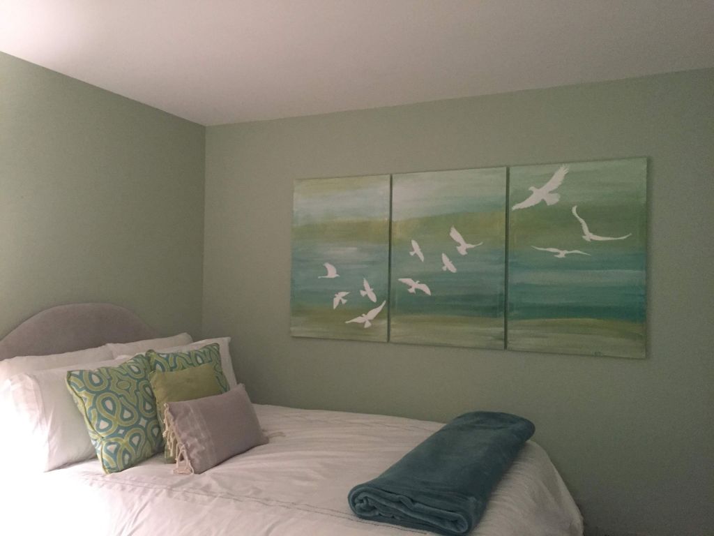 Triptych Seagull Canvas