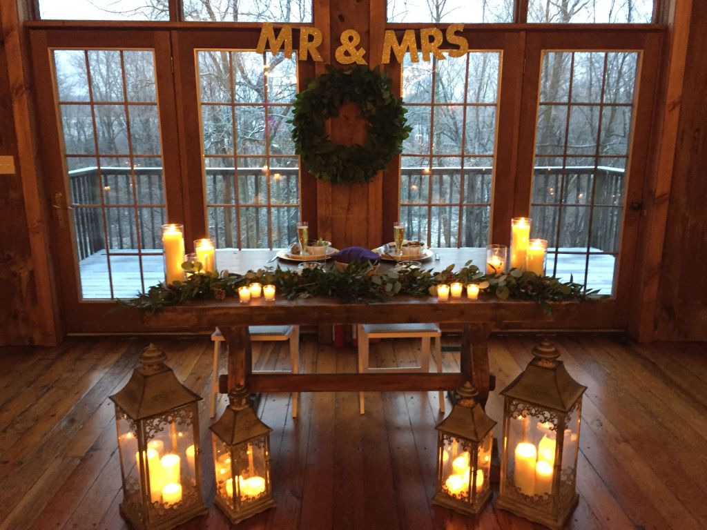 Sweetheart Table Decor