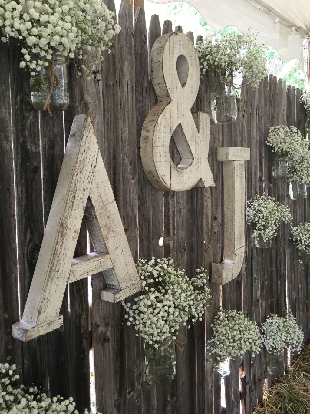 Vintage Wedding Backdrop