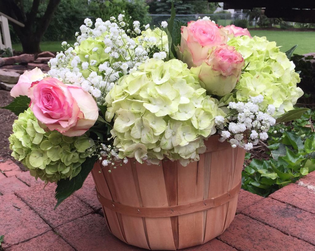 Roses and Hydrangeas